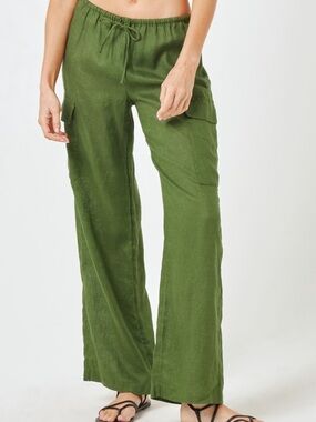 l*space sundown Olive Green Cargo pants